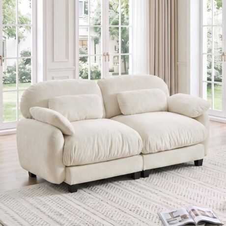 2-Seat Cloud Modular Sectional in Chenille