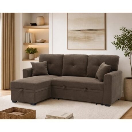 2-Seat Modern Sleeper Sofa