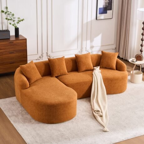 Cloud Modular Sectional with Chaise in Chenille