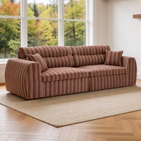Modern Sofa in Chenille