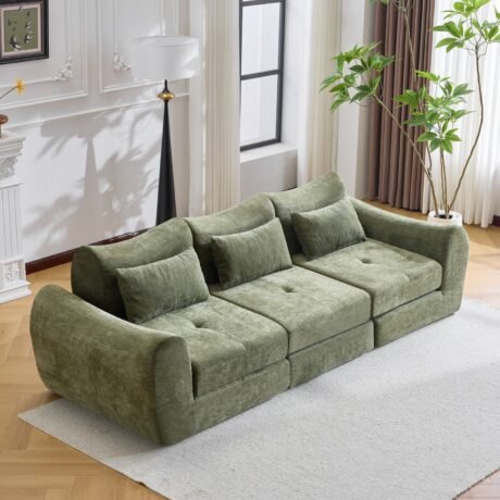 102" Cloud Sleeper Sofa in Chenille