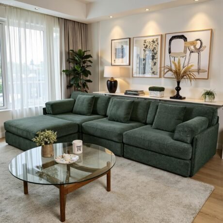 108" Oversized Modular Sectional