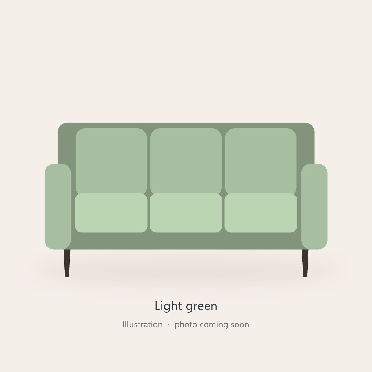 Sofa illustration Illustration: sofa color and shape
