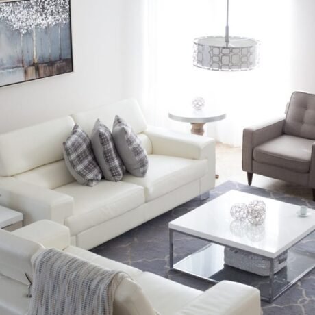 Representative photo: almond modular sofa